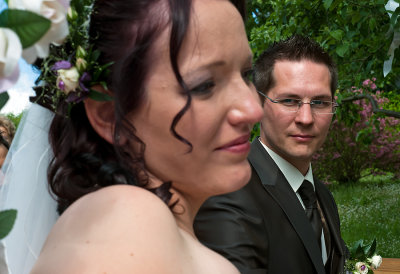 Looking At The Bride