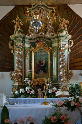 Church In Tarnowka - Altar