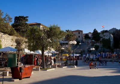 Main Square In Rab
