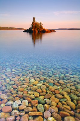 Small Island on Lake Superior