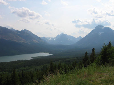 Lower Two Medicine Lake Looking Into Two Medicine