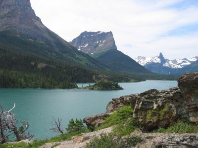 View From Sun Point on St. Mary Lake