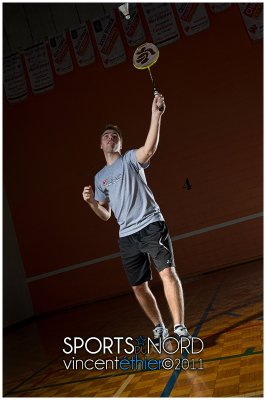 8 Novembre 2011 Badminton avec flash