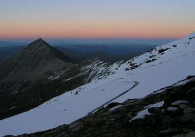 Abendstimmung mit Ritterkopf