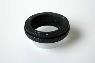 M42->µ4/3 adapter with helicoid