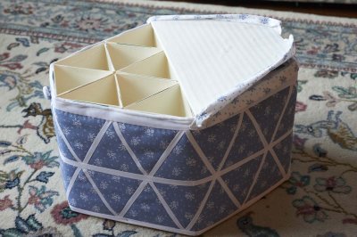 Quilted box