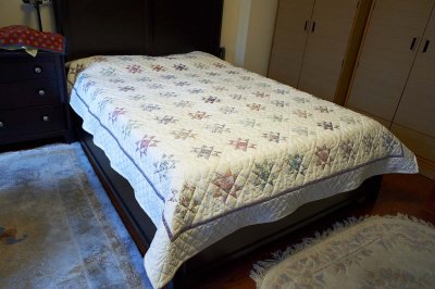 Ohio star queen size bed cover. Made in 2011 
