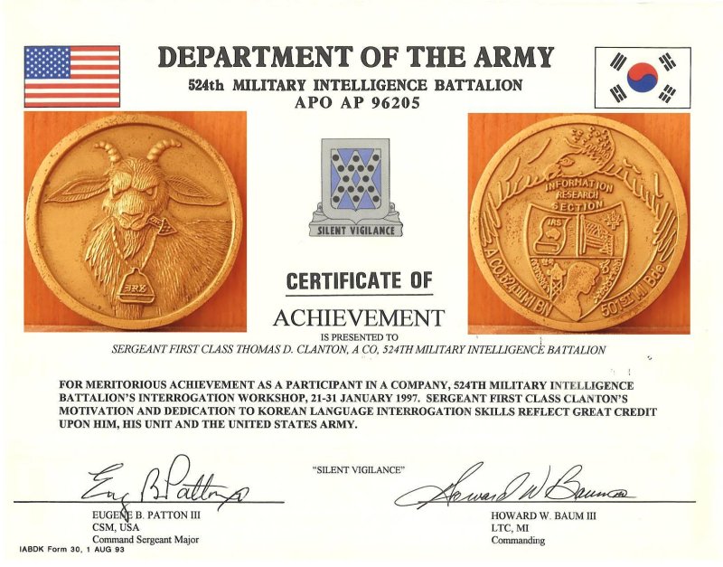 1997 Interrogation Workshop