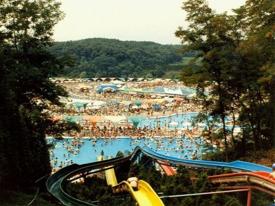 Suwon Country Club water slide