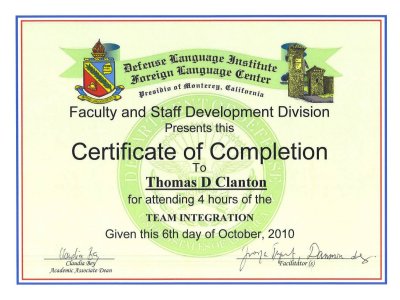 Team Building Workshop training certification