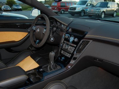 Cadillac CTS-V interior