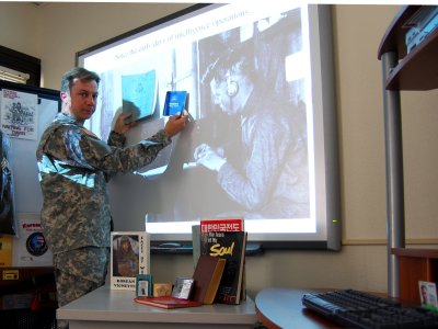 From 21st Century SmartBoard to historic Korean War era items