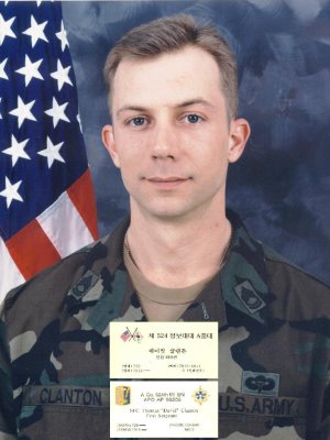 Official photo from 1SG duty in Korea 1997-1998