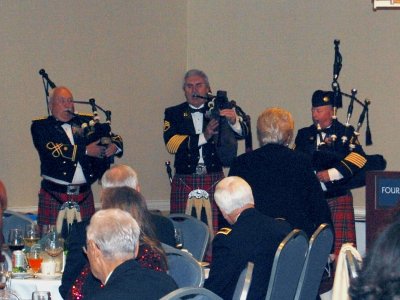 AUSA 6th Region Annual Meeting - Army Band featuring bagpipes & kilts