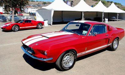 2005 Ford GT and 1968 Shelby GT350