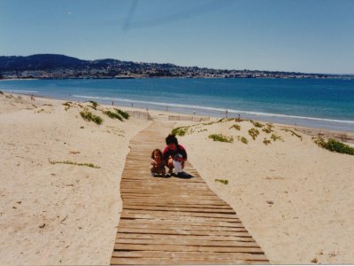 Del Monte Beach - Emilaine's favorite spot since 1990
