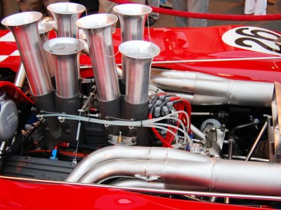Chaparral racecar engine