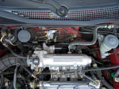 94 Del Sol Si VTEC engine bay