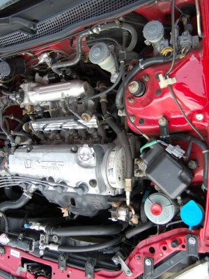94 Del Sol Si VTEC meticulously maintained engine bay
