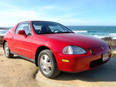 94 Honda Del Sol Si VTEC targa top convertible