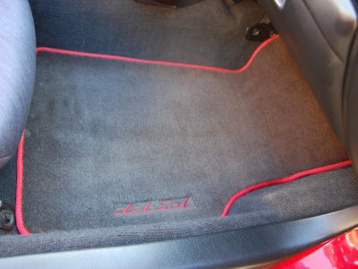 94 Honda Del Sol Si VTEC embroidered carpet floor mats