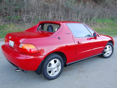 94 Honda Del Sol Si targa top convertible