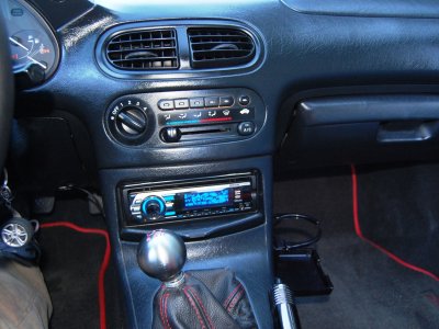 94 Honda Del Sol Si VTEC leather boots, metal knobs Sony iPod audio