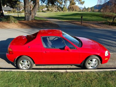 94 Honda Del Sol Si targa top convertible