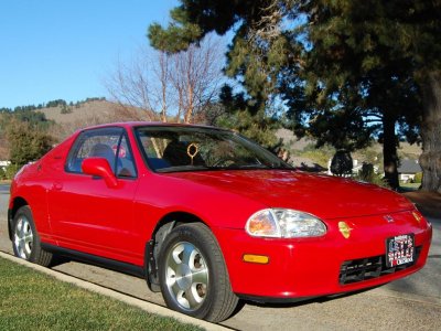 94 Honda Del Sol Si targa top convertible