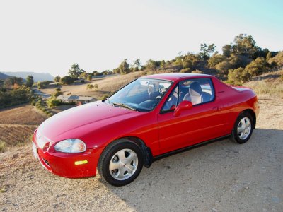 94 Honda Del Sol Si VTEC targa top convertible