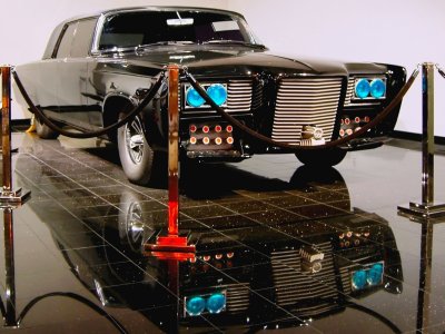 1966 Green Hornet with floor reflection