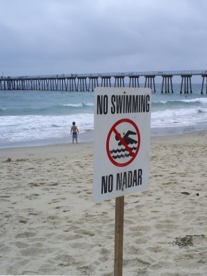 No swimming?