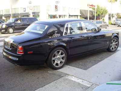 Shiny Rolls Royce Phantom