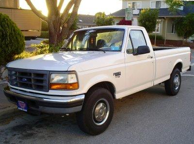 1997 Ford F250 Powerstroke 7.3 Liter Turbo-diesel front left