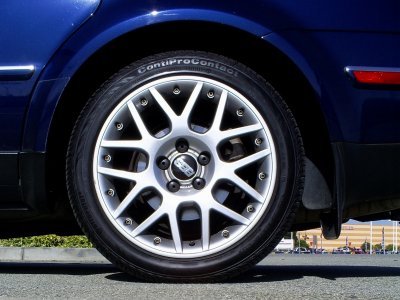 VW Passat W8 4Motion 6MT with VW's best OEM rims by BBS