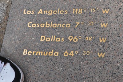 Cities on the Meridian Line