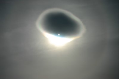 Antarctic cloud &sun