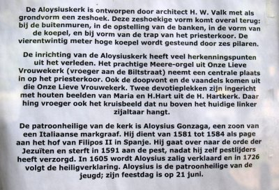 Utrecht, RK Aloysiuskerk 13, 2011.jpg