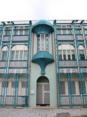 Utrecht, moskee Marokkaans Berlagestraat 14, 2011.jpg