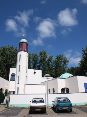 Utrecht, moskee Attleeplantsoen 22 Marokkaans, juli 11.jpg