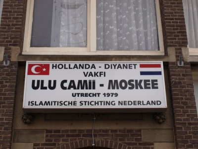 Utrecht, moskee Ulu Camii Turks 12, 2011.jpg