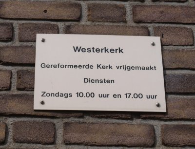 Amersfoort, geref kerk vrijgem Westerkerk 12, 2011.jpg