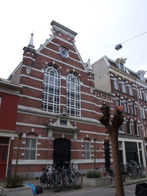 Amsterdam, synagoge Gerard Dou Sjoel 12, 2012.jpg
