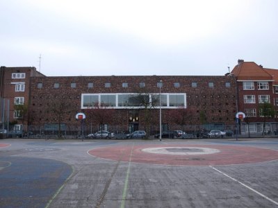Amsterdam, moskee Joubertstraat Marokkaans El Fath 11, 2012.jpg