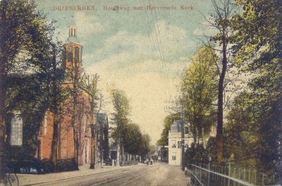 Driebergen, NH kerk 16 (oude), Hoofdstraat 115 [038], voor 1927.jpg