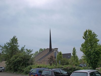 Nijkerk, chr geref kerk De Kandelaar 12, 2012