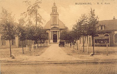 Driebergen (Rijsenburg), RK kerk 42 Hoofdstraat [038], circa 1920.jpg