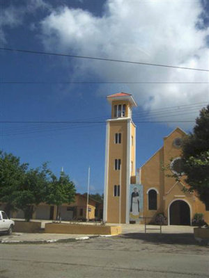 Bonaire, Rincon, kerk [3], 2007