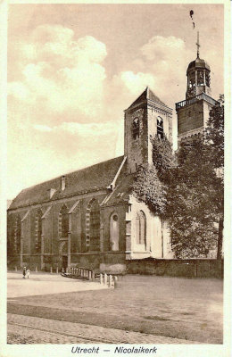 Utrecht, Nicolaikerk, circa 1925
