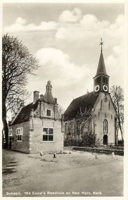 Schoorl, NH kerk, circa 1940